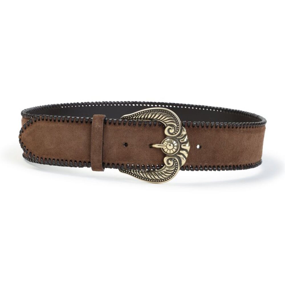 Etro Paisley Suede Belt Women